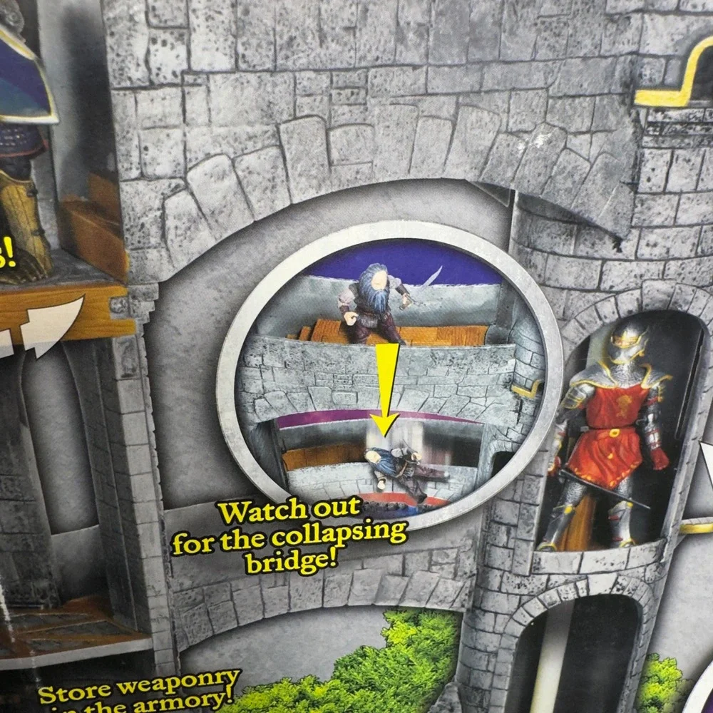 Narnia Prince Caspian Deluxe Telmarine Castle Playset Lights Sounds Play Along